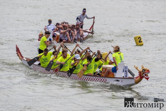 Житомиряни у складі збірної стали переможцями на чемпіонаті Європи з веслування на човнах «Дракон»