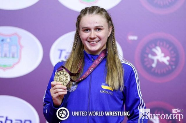 Спортсменки з Житомирщини здобули на на чемпіонаті Європи з боротьби вільної U20 в Сербії золоту та срібну медалі