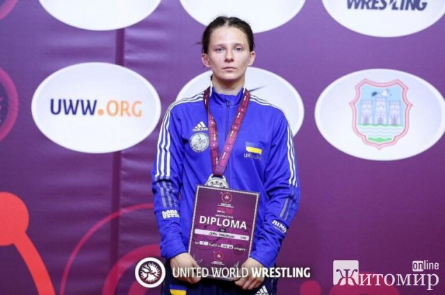 Спортсменки з Житомирщини здобули на на чемпіонаті Європи з боротьби вільної U20 в Сербії золоту та срібну медалі