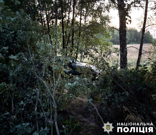 У селі Звягельського району SsangYong зʼїхав на узбіччя та перекинувся