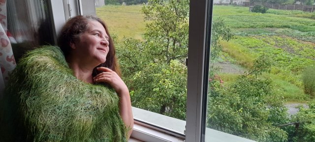 У Житомирі представили біодизайнерську колекцію з рослин та грибів. ФОТО