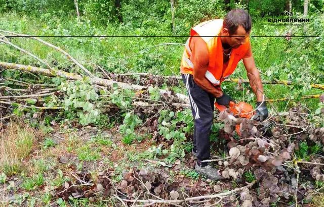 У Житомирській області на дорогах ліквідовують ями, ремонтують огорожі та прибирають наслідки негоди