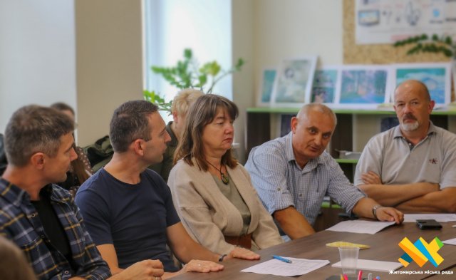 Експерти працюють над одним із розділів Екологічної стратегії Житомирської громади