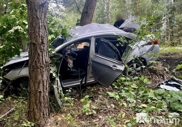 ДТП на Малинщині. Пасажир легковика загинув на місці ДТП на Малинщині. Пасажир легковика загинув на місці