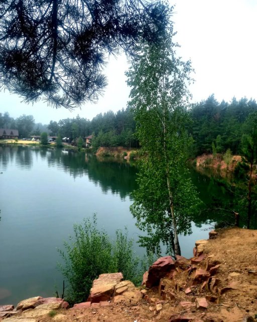 Голубе озеро на півночі Житомирщини. ФОТО