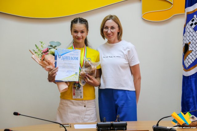 У Житомирі привітали спортсменок ГО «Всеукраїнська ліга фігурного катання на роликових ковзанах»