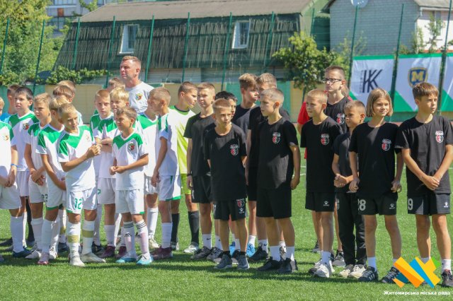 У Житомирі розпочався п’ятий відкритий дитячий турнір з футболу пам’яті Дмитра Рудя