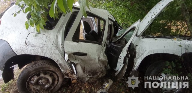 На трасі Житомир-Чернівці водій не впорався з керуванням та з’їхав у кювет, четверо травмованих