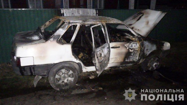 На Коростенщині чоловік хотів звести рахунки з односельцями та підвалив дві автівки