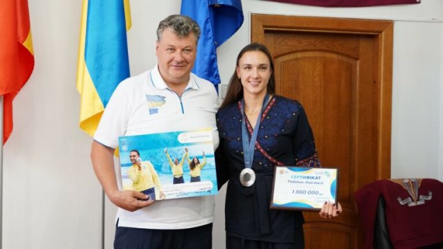 У Житомирі відбулася зустріч з Олімпійською призеркою Анастасією Рибачок. ФОТО