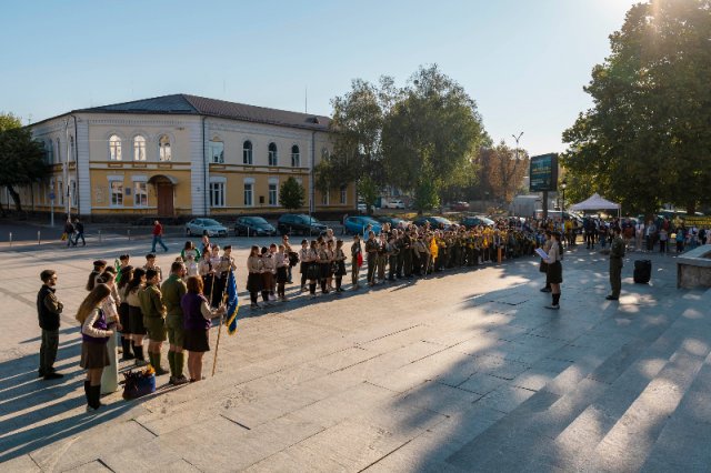 У Житомирі відбулося відкриття пластового року. ФОТО
