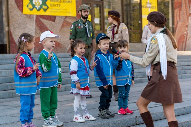 У Житомирі відбулося відкриття пластового року. ФОТО