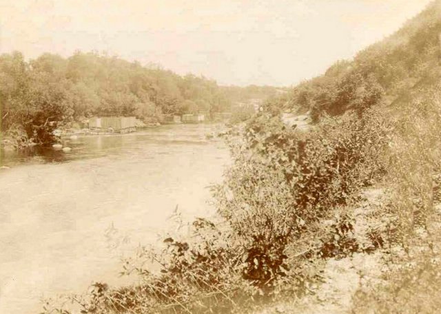 Острівець на житомирському Тетереві. ФОТО 1900 року