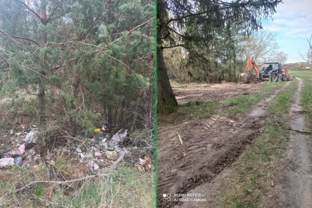 На Попільнянщині ліквідовано несанкціоноване сміттєзвалище На Попільнянщині ліквідовано несанкціоноване сміттєзвалище
