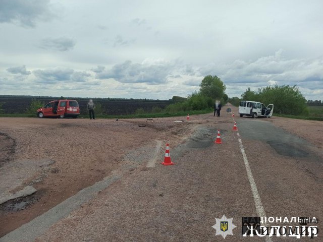 У Житомирському районі в ДТП постраждали троє людей: серед травмованих - дитина У Житомирському районі в ДТП постраждали троє людей: серед травмованих - дитина