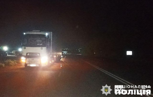 На автодорозі Житомир-Сквира вантажівка збила 41-річного чоловіка. ФОТО На автодорозі Житомир-Сквира вантажівка збила 41-річного чоловіка. ФОТО