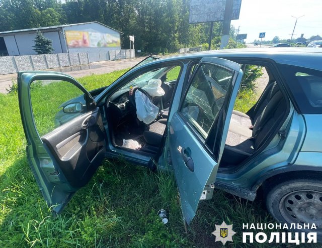 Автотроща на Київському шосе в Житомирі. ФОТО Автотроща на Київському шосе в Житомирі. ФОТО