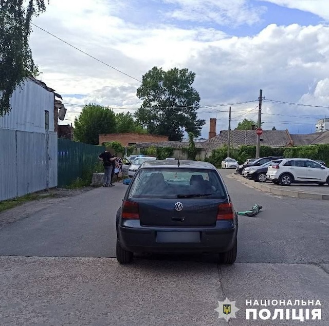 У Житомирі авто зіткнулося із самокатом У Житомирі авто зіткнулося із самокатом