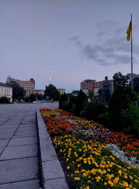 Вечірній центр Житомира. ФОТО Вечірній центр Житомира. ФОТО