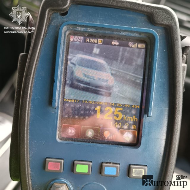 На Житомирщині зупинили Volkswagen за перевищення швидкості: у крові водія виявили 1,19 проміле алкоголю На Житомирщині зупинили Volkswagen за перевищення швидкості: у крові водія виявили 1,19 проміле алкоголю