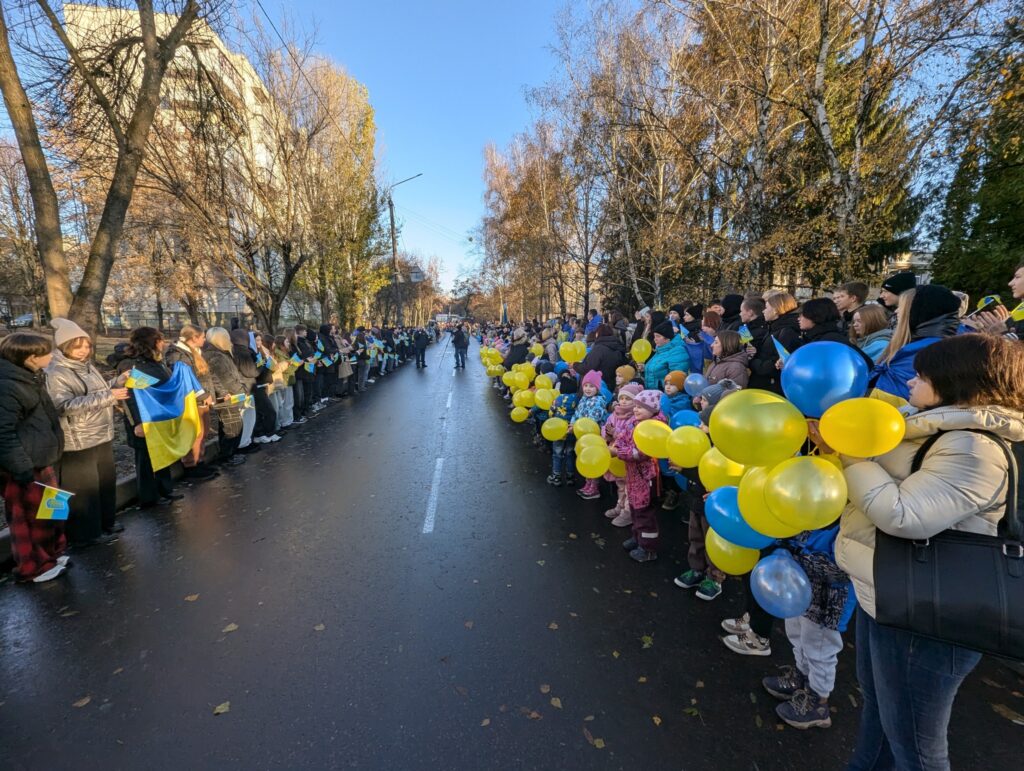 У тисячний день від початку повномасштабного вторгнення в Житомирі утворили У тисячний день від початку повномасштабного вторгнення в Житомирі утворили