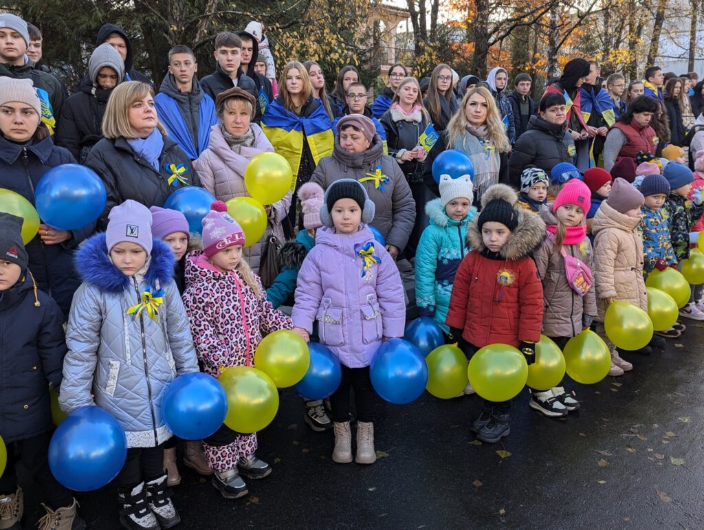 У тисячний день від початку повномасштабного вторгнення в Житомирі утворили У тисячний день від початку повномасштабного вторгнення в Житомирі утворили