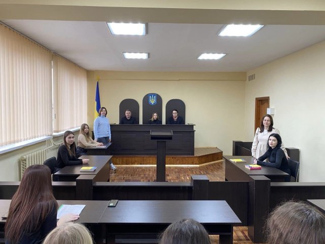 У житомирському університеті з’явилася навчальна зала судових засідань У житомирському університеті з’явилася навчальна зала судових засідань