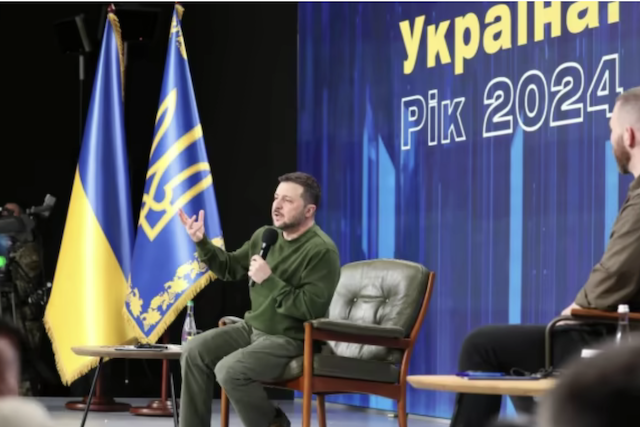 Зеленський розповів про зустріч із Путіним у 2019 році: Довго говорили, торгувались Зеленський розповів про зустріч із Путіним у 2019 році: Довго говорили, торгувались
