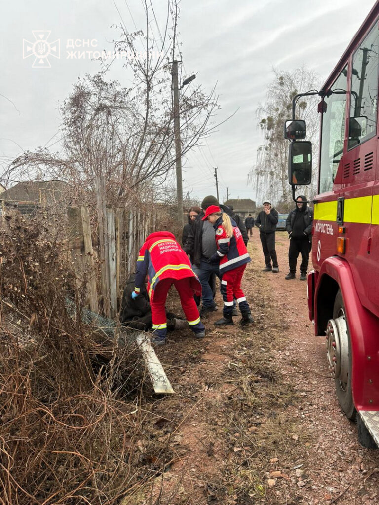 У місті Житомирської області під час пожежі травмувався чоловік - Події. Джерело: Zhitomir-OnLine У місті Житомирської області під час пожежі травмувався чоловік - фото №1