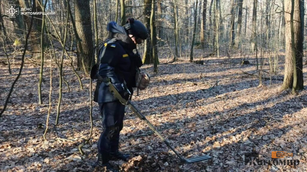 Неподалік Житомира місцеві знайшли мінометну міну - Події. Джерело: Zhitomir-OnLine Неподалік Житомира місцеві знайшли мінометну міну - фото №