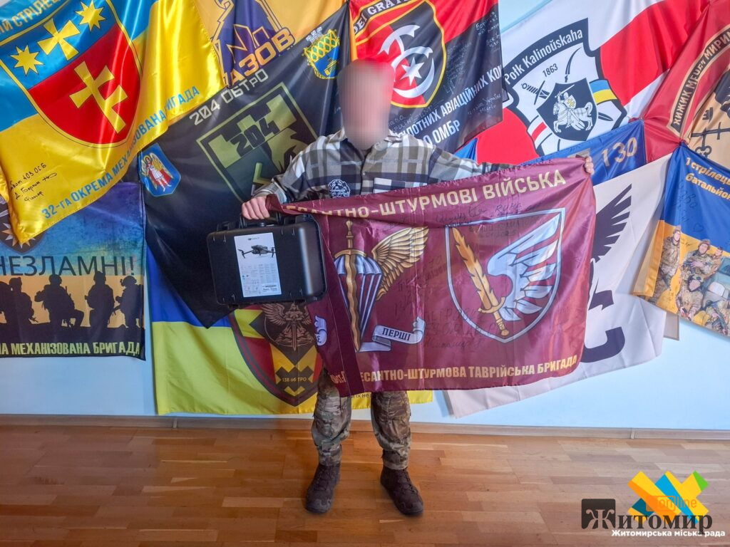Житомирська громада вчергове підсилила обладнанням військових - Інформація. Джерело: Zhitomir-OnLine Житомирська громада вчергове підсилила обладнанням військових - фото №