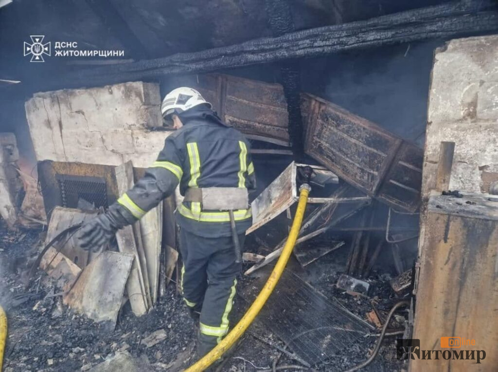 У селі на Житомирщині вогонь знищив сараї та автомобіль - Події. Джерело: Zhitomir-OnLine У селі на Житомирщині вогонь знищив сараї та автомобіль - фото №
