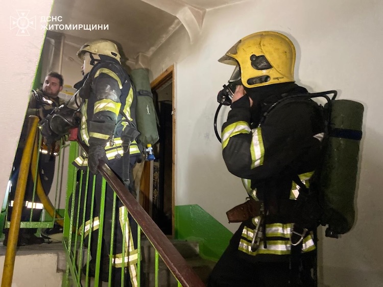 У Житомирі під час ліквідації пожежі виявлені тіла двох людей - Події. Джерело: Zhitomir-OnLine У Житомирі під час ліквідації пожежі виявлені тіла двох людей - фото №