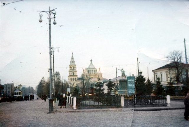 Центр Житомира у 1950 році. ФОТО