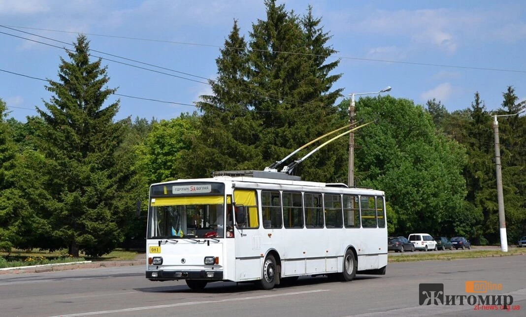 тролейбус 5А житомир