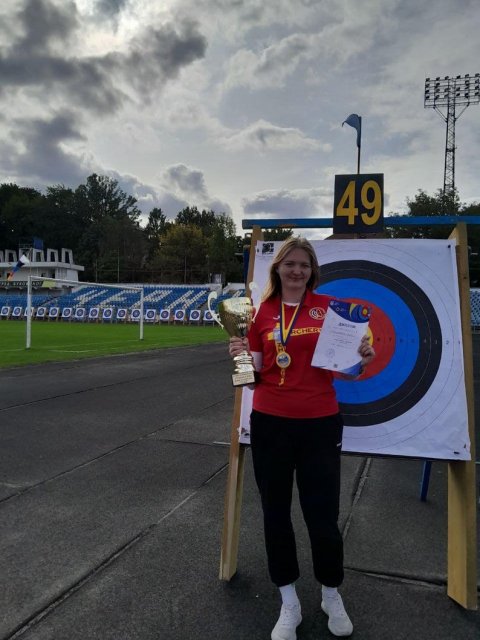 Житомирська спортсменка стала чемпіонкою на фіналі Кубку України зі стрільби з лука. ФОТО Житомирська спортсменка стала чемпіонкою на фіналі Кубку України зі стрільби з лука. ФОТО