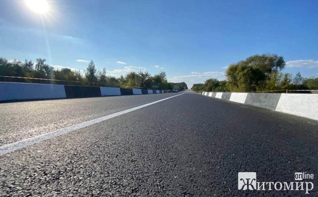У Житомирській області відремонтований міст на міжнародній дорозі. ФОТО