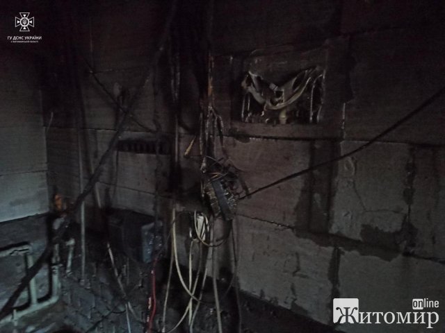 Через замикання проводки на Житомирщині ледь не згорів приватний будинок Через замикання проводки на Житомирщині ледь не згорів приватний будинок