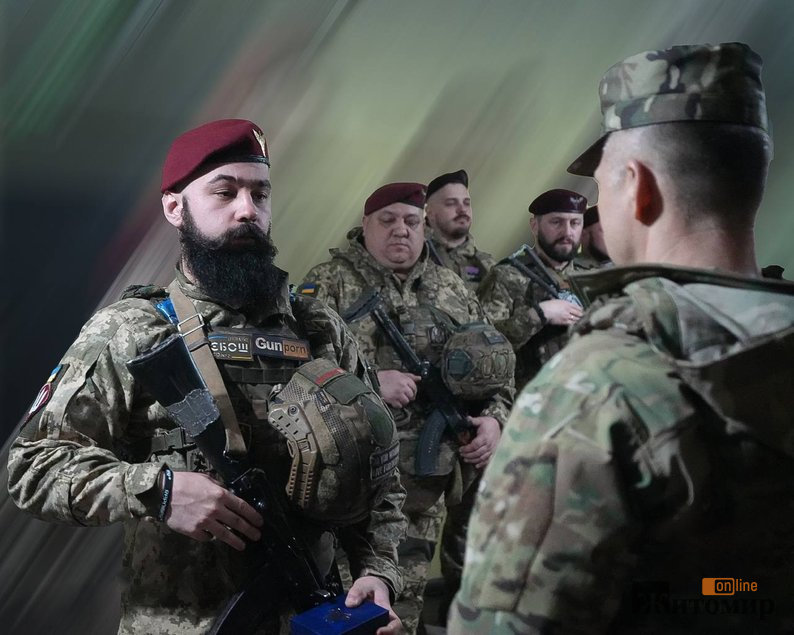 Головнокомандувач ЗСУ відзначив військових житомирської 95-ї бригади - Інформація. Джерело: Zhitomir-OnLine Головнокомандувач ЗСУ відзначив військових житомирської 95-ї бригади - фото №3