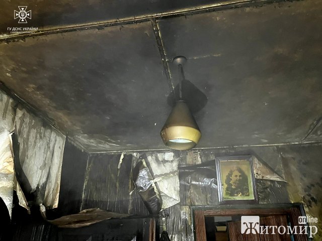У селі на півночі Житомирщини горів будинок, загинув господар. ФОТО У селі на півночі Житомирщини горів будинок, загинув господар. ФОТО