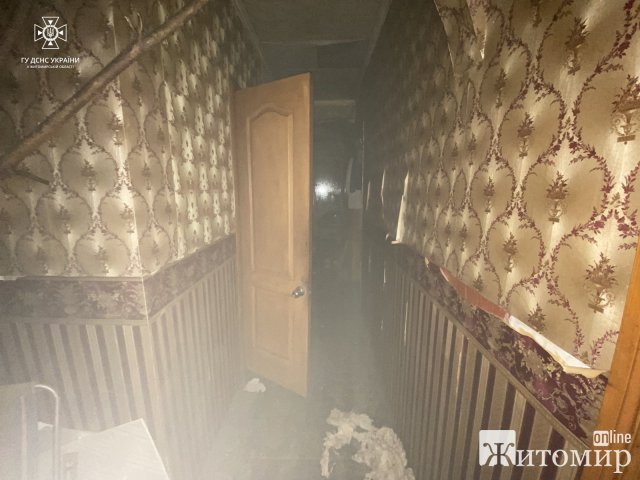 Неподалік Житомира горів будинок: рятувальники вивели на свіже повітря двох чоловіків. ФОТО Неподалік Житомира горів будинок: рятувальники вивели на свіже повітря двох чоловіків. ФОТО