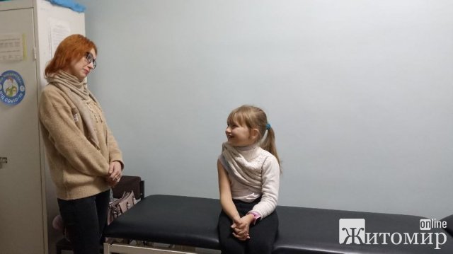 У Житомирі дітей щеплюють вакциною Pfizer
