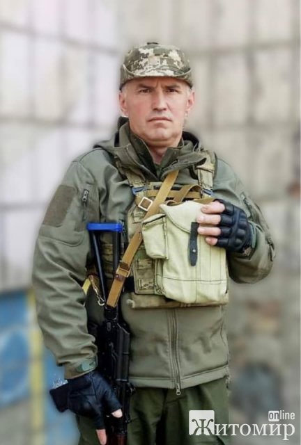 На сході України загинув житель Малина Костянтин Вискушенко На сході України загинув житель Малина Костянтин Вискушенко