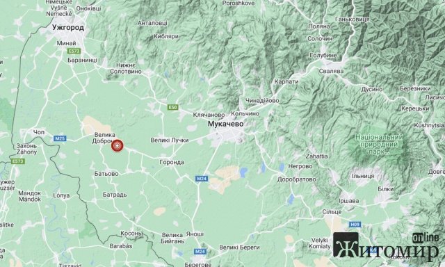 Вночі на Закарпатті стався землетрус Вночі на Закарпатті стався землетрус