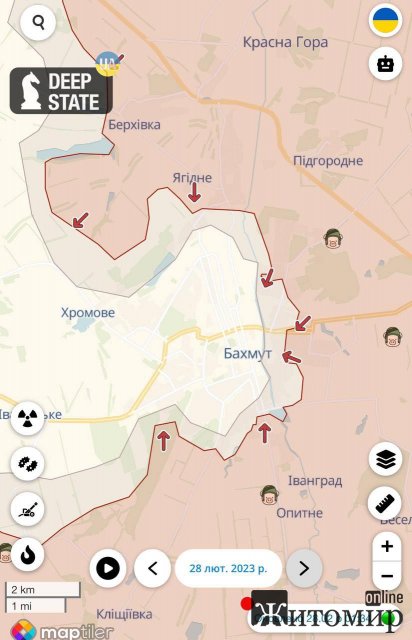 Незважаючи на суттєві втрати в Бахмуті, ворог кинув у наступ найбільш підготовлені штурмові загони "вагнера" Незважаючи на суттєві втрати в Бахмуті, ворог кинув у наступ найбільш підготовлені штурмові загони "вагнера"