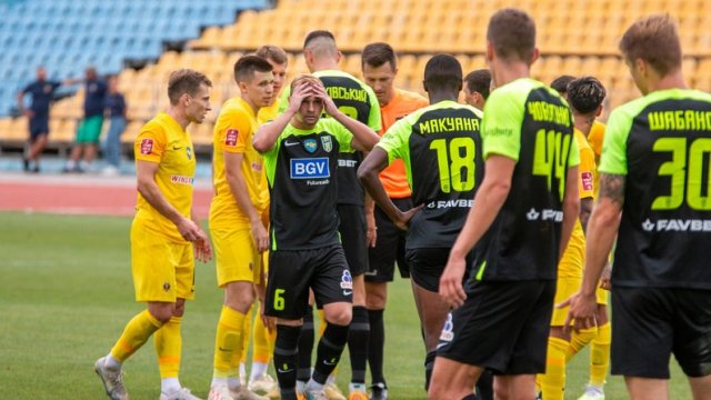 Житомирський клуб "Полісся" поступився команді "Дніпро-1" з рахунком 2:1 Житомирський клуб "Полісся" поступився команді "Дніпро-1" з рахунком 2:1