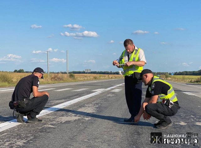 На трасі в Житомирській області кияни на Toyota з На трасі в Житомирській області кияни на Toyota з
