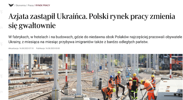 Чому українці почали масово виїжджати із Польщі? Чому українці почали масово виїжджати із Польщі?