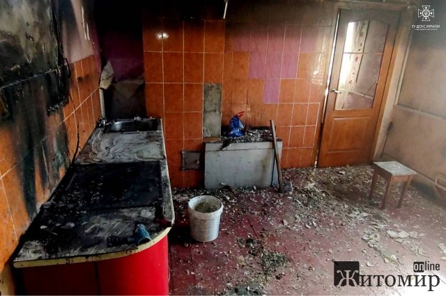 На Житомирщині минулої доби рятувальники чотири рази виїжджали на гасіння пожеж. ФОТО На Житомирщині минулої доби рятувальники чотири рази виїжджали на гасіння пожеж. ФОТО