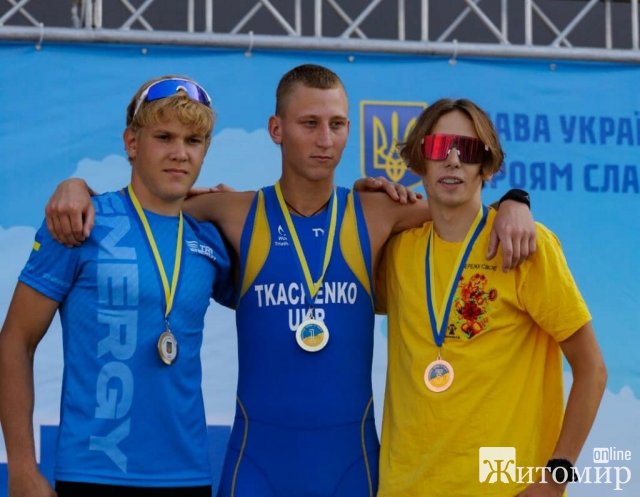 Триатлоністи Житомирщини здобули призові медалі на чемпіонаті України з триатлону на спринтерській дистанції Триатлоністи Житомирщини здобули призові медалі на чемпіонаті України з триатлону на спринтерській дистанції
